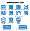 DAYSENSOR Display Controller for Load Cell Force Sensor Digital Panel MeterRS485