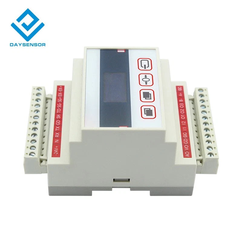 DAYSENSOR Load Cell Amplifier Weight Sensor Transmitter Output RS232 0-10V4-20mA
