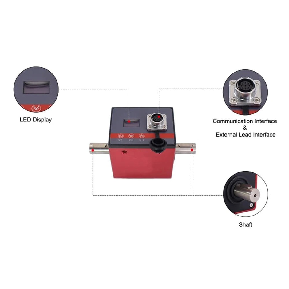 DAYSENSOR Digital Torque Sensor 0-20Nm with LCD Dispaly-with Verification Report