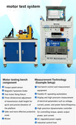 DAYSENSOR Magnetic Powder Dynamometer Motor Torque Speed Power Test Bench