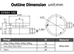 DAYSENSOR Bellows Load Cell Sensor,Test Tension&Compre<wbr/>ssion Force Weight Sensor