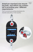 DAYSENSOR Digital tension Load Cell Link Scale Handheld Indicator LCD display