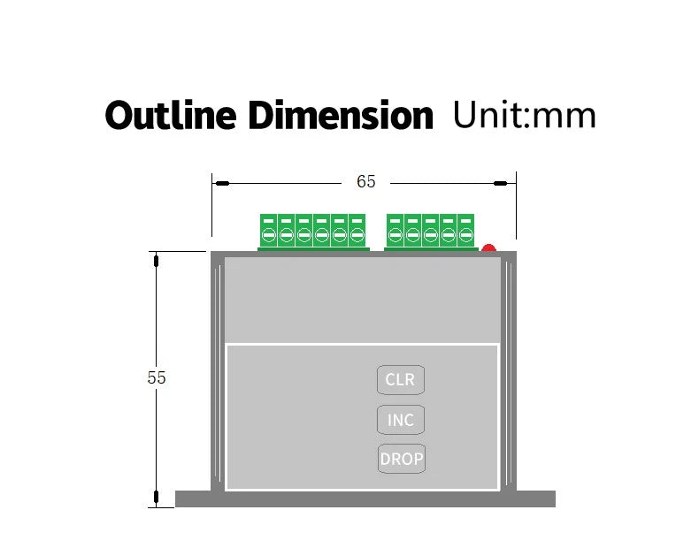 DAYSENSOR Load Cell Transmitter Aluminum Weighing Sensor for 485 Communication