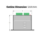 DAYSENSOR Load Cell Transmitter Aluminum Weighing Sensor for 485 Communication