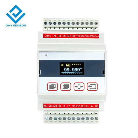 DAYSENSOR Load Cell Amplifier Weight Sensor Transmitter Output RS232 0-10V4-20mA