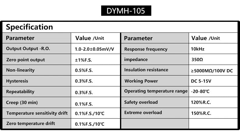 DAYSENSOR Bellows Load Cell Sensor,Test Tension&Compre<wbr/>ssion Force Weight Sensor