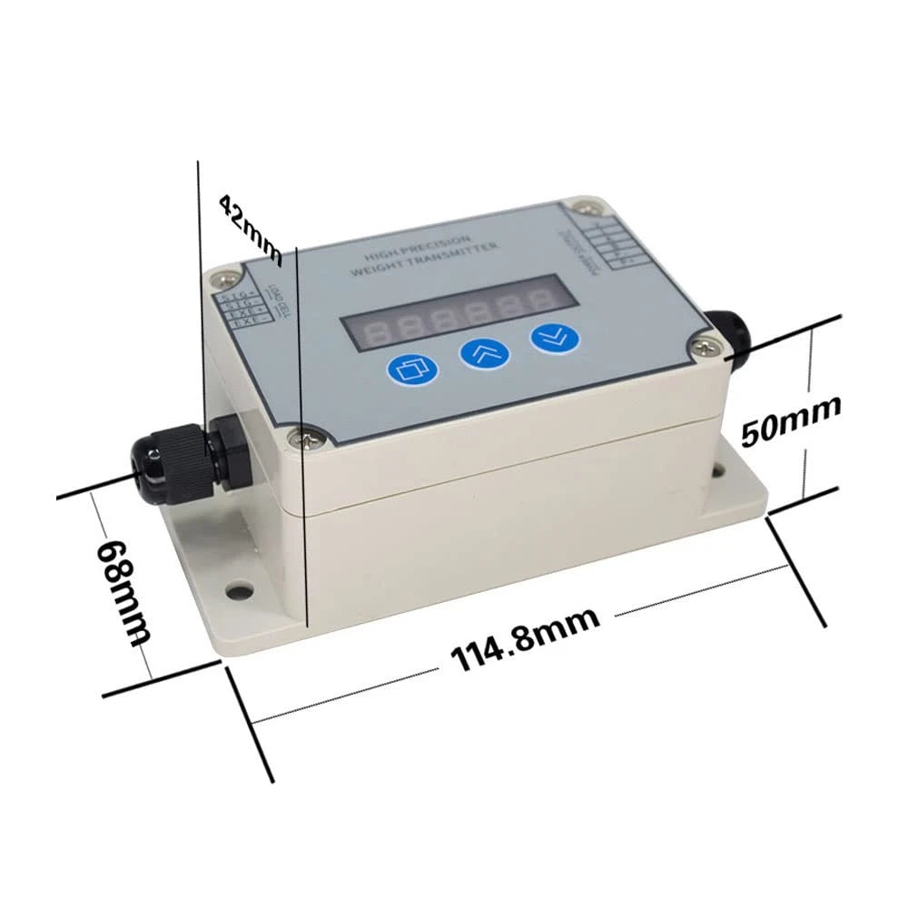 DAYSENSOR Load Cell Amplifier with 6-digit LED display Output 4-20mA/0-10V/R<wbr/>S485