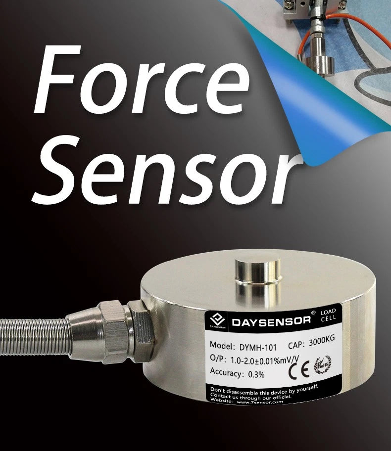 DAYSENSOR Micro Capsule Load Cell,Stainless Steel IP66 Compression Force Sensor